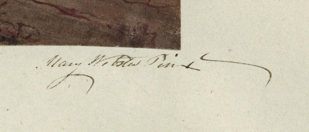 Mary Webster (1794-1883) Watercolour Painting - Harrow Near Sudbury London 18382