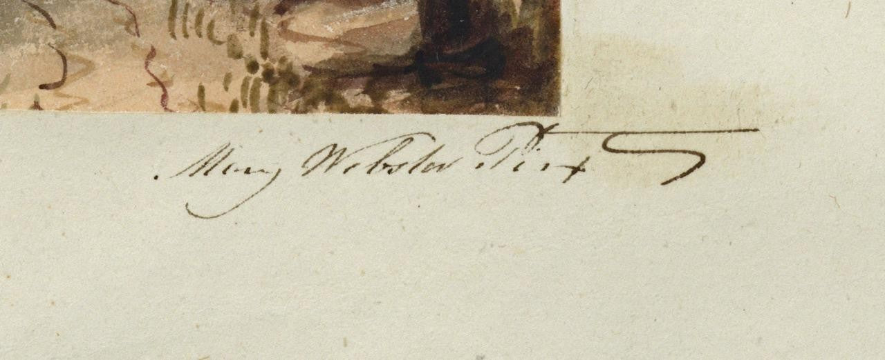 Mary Webster (1794-1883) Watercolour Painting - Ramsgate Kent 18432