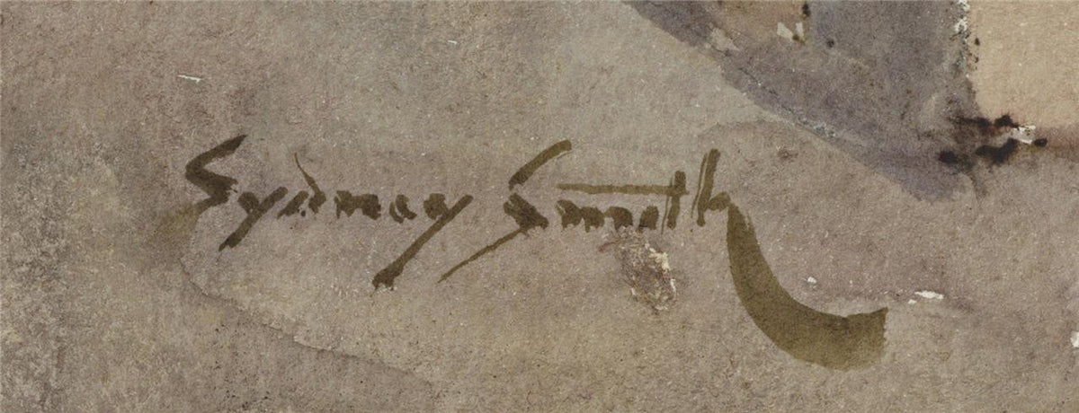 Sydney Smith (1912-1982) Watercolour Painting 20th Century1
