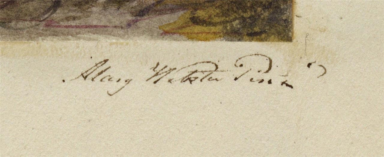 Mary Webster (1794-1883) - Watercolour Painting - Pevensey Castle 18422