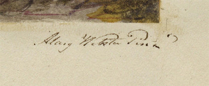 Mary Webster (1794-1883) - Watercolour Painting - Pevensey Castle 18422