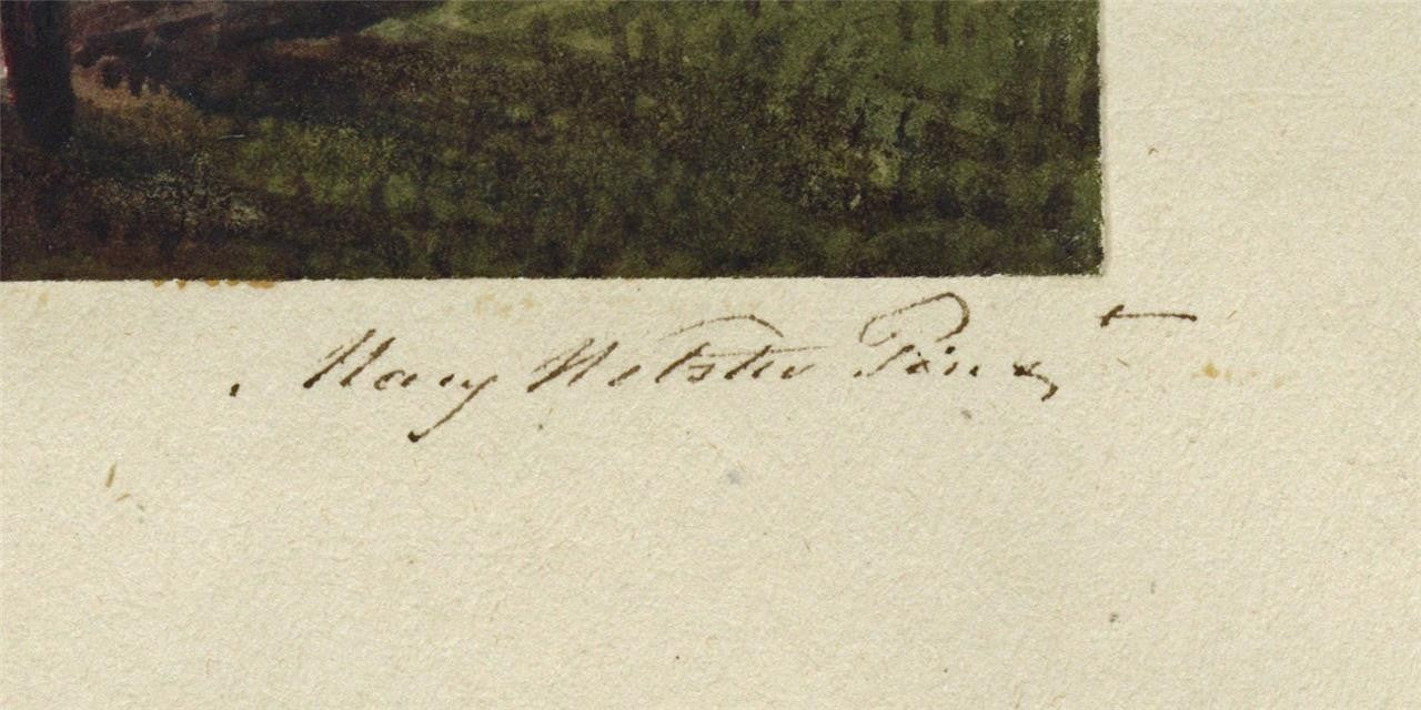 Mary Webster (1794-1883) - Watercolour Painting - Battle Abbey 18422