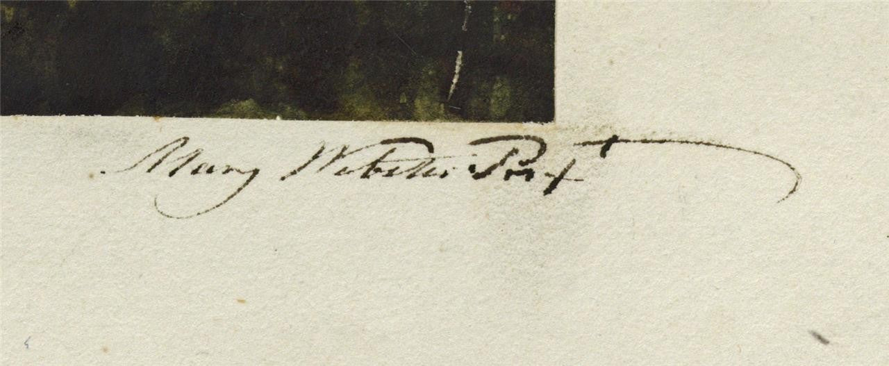 Mary Webster Watercolour Painting Fishing Cottage Chenies Buckinghamshire 18482