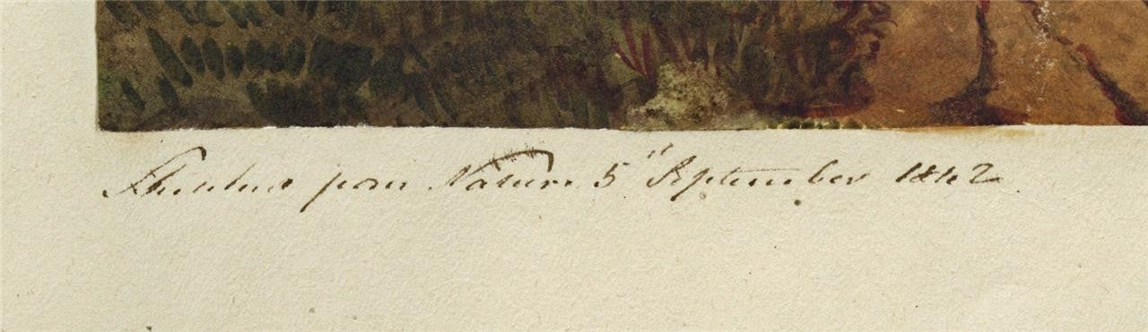 Mary Webster (1794-1883) - Watercolour Painting - Battle Abbey 18423