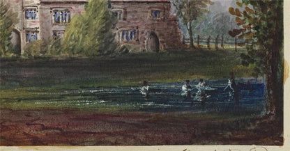 Mary Webster (1794-1883) Watercolour Painting - Michelham Abbey Priory 18427