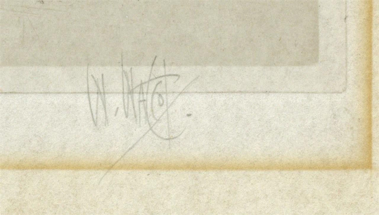 William Walcot (1874-1943) Pencil Signed Etching - The Doge's Palace Venice2