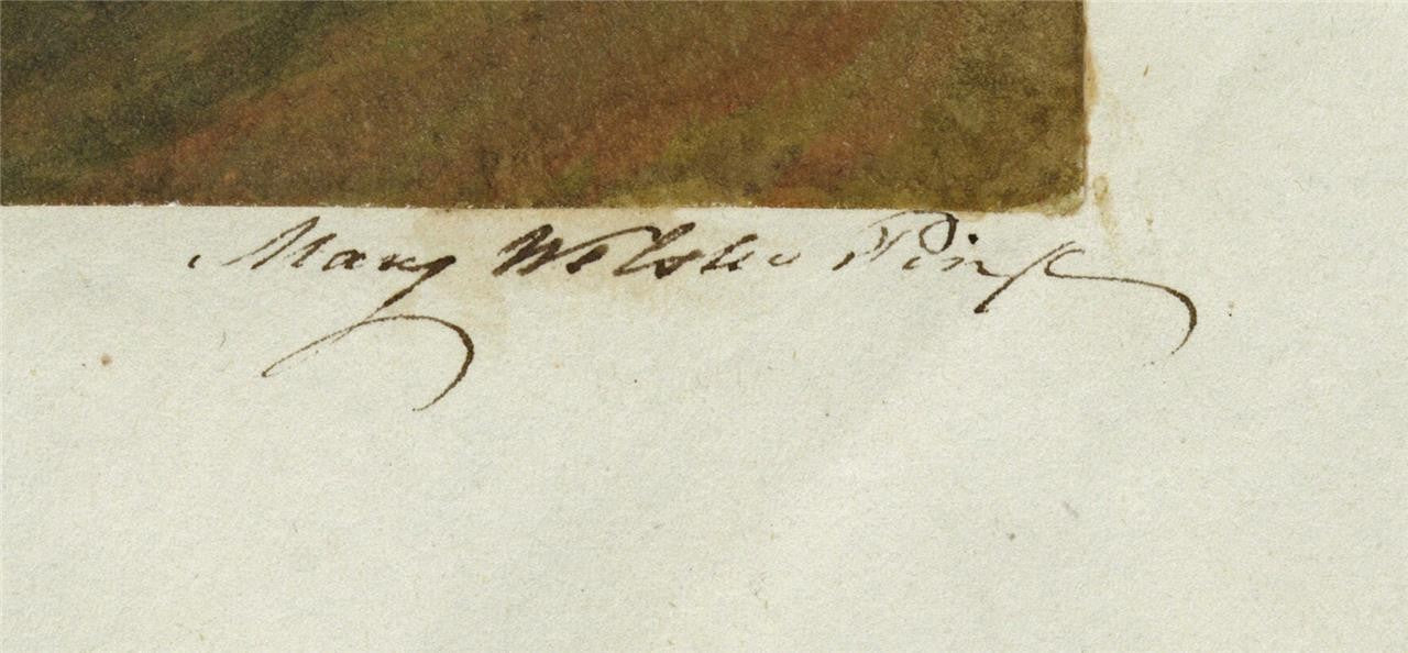 Mary Webster (1794-1883) Watercolour Painting Soldiers In Hyde Park London 18422