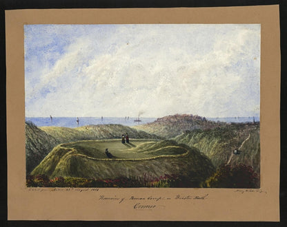 Mary Webster (1794-1883) Watercolour Painting Beeston Regis Heath Near Cromer1