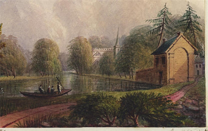 Mary Webster (1794-1883) Watercolour Painting - Stratford-upon-Avon Church 18466