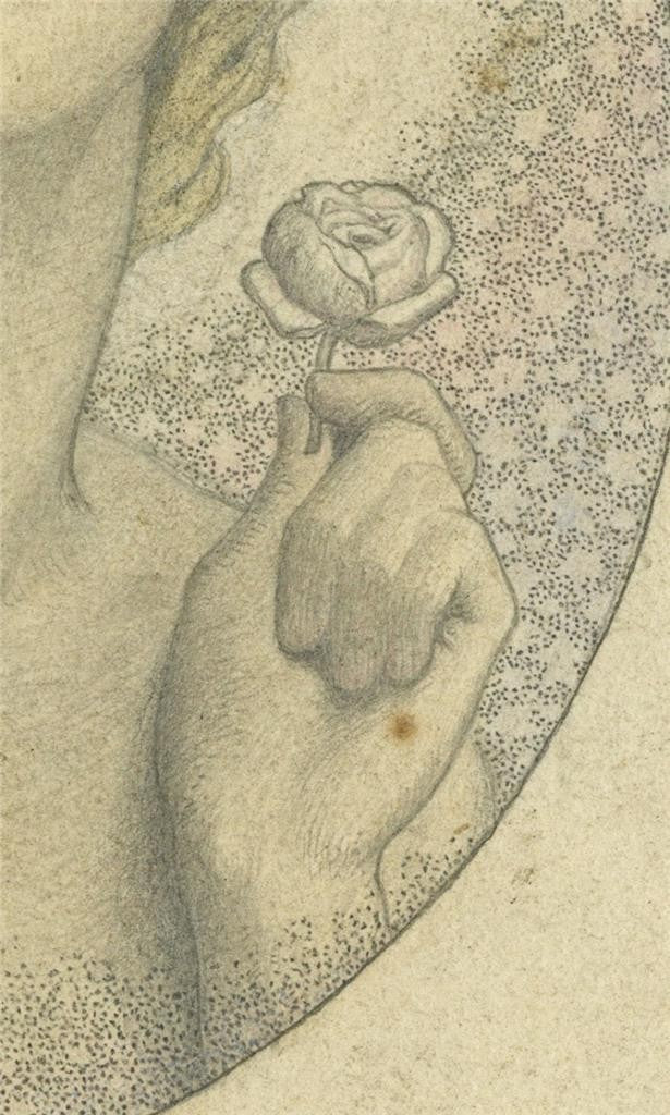 Cecil French (18791953) Pencil Drawing  The Flowering Of The Ages8