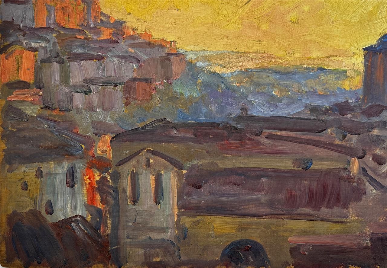 William Samuel Horton (18651936) Oil Painting  Impressionist Continental Scene2