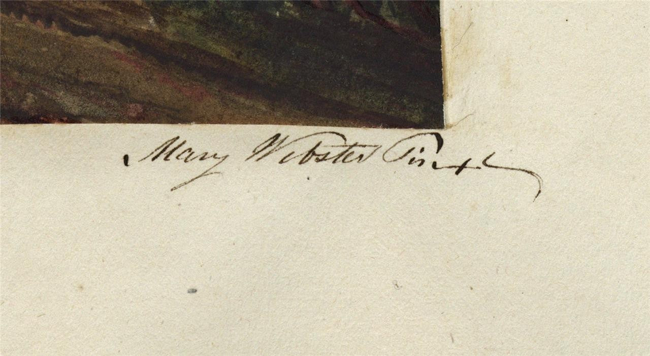 Mary Webster (1794-1883) - Watercolour Painting - Road Scene Eastbourne 18502