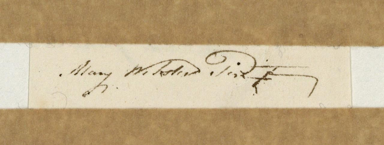 Mary Webster (1794-1883) Watercolour Painting - Cottages Near Broadstairs 18435