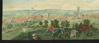 James Wilcox (1778-1865) Watercolour Painting - Canterbury 18007