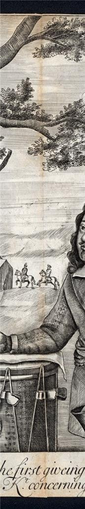 King Charles I & Sir Edward Walker - Antique Engraving - English Civil War3