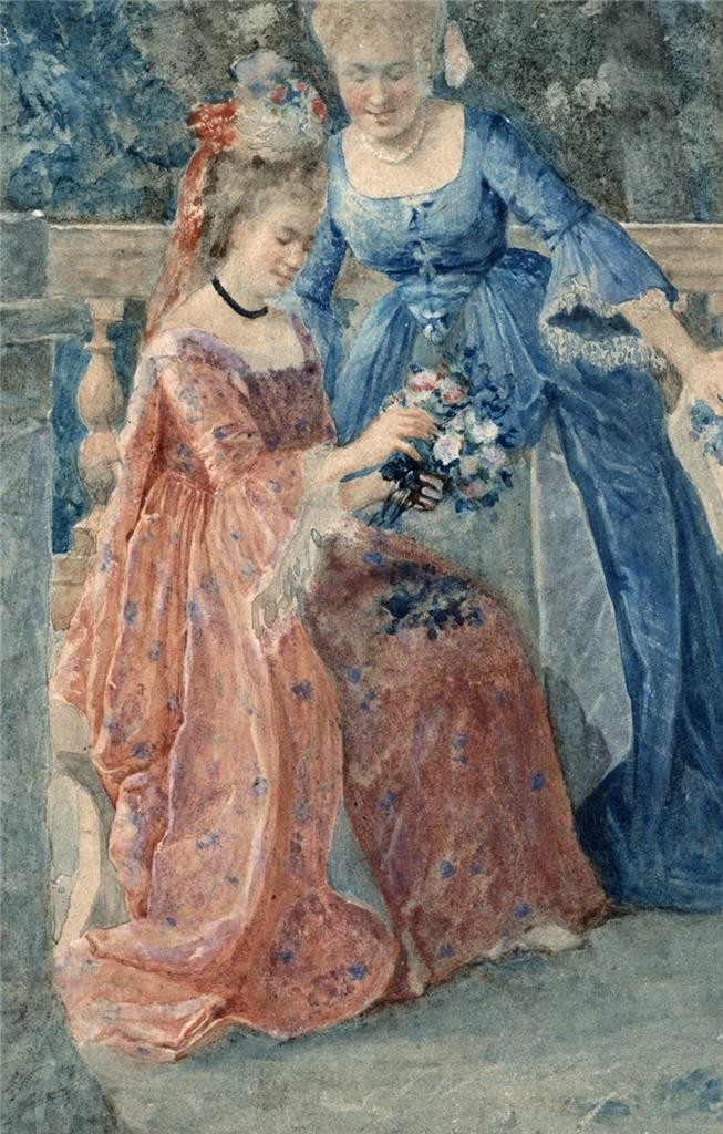 Luigi Maggiorani - Watercolour Painting - Rome / Roma Italy 1875 19th Century11