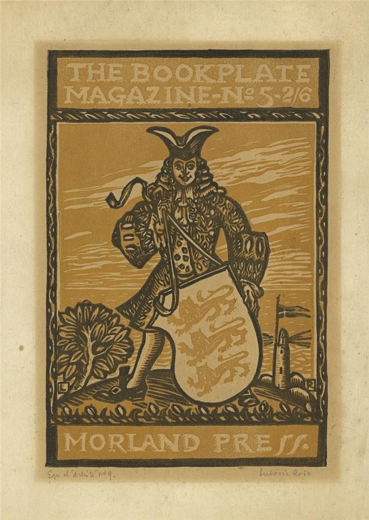 Ludovic-Rodo Pissarro (1878-1952) Pencil Signed Woodcut - Bookplate Magazine6