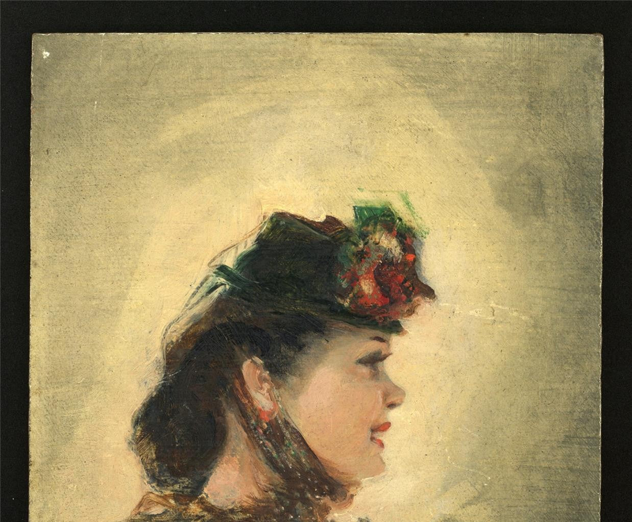 William Henry Barribal - Oil Painting - Portrait Of A Lady - 20th Century5