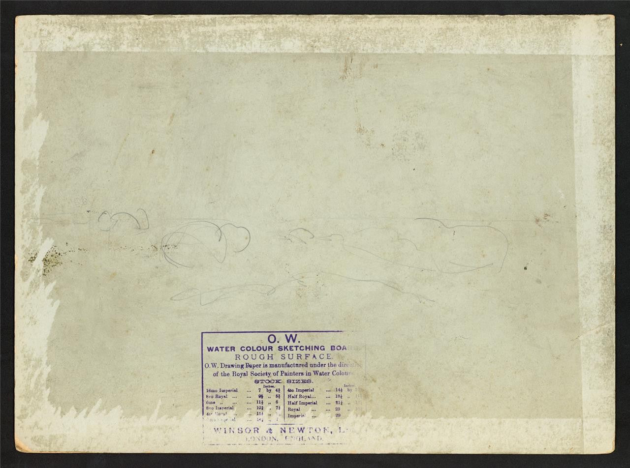 John Pedder (1850-1929) Watercolour Painting Cows & Sheep Rural Landscape4