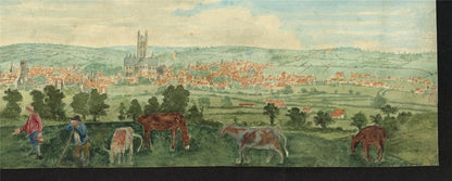 James Wilcox (1778-1865) Watercolour Painting - Canterbury 18008