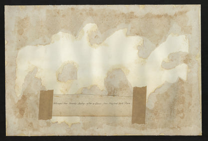 William Hubbard (1804-1870) Watercolour Painting Telescopic View Towards Bexley After A Storm From Crayford Hill Place