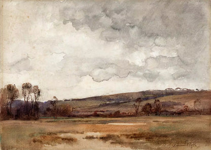 James Herbert Snell (1861-1935) - Watercolour Painting - Yalding Kent