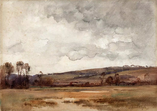 James Herbert Snell (1861-1935) - Watercolour Painting - Yalding Kent