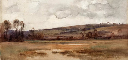 James Herbert Snell (1861-1935) - Watercolour Painting - Yalding Kent