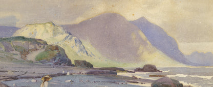 Fred Appleyard (1874-1963) Watercolour Painting - Coastal Landscape