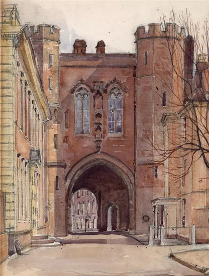 Nora Davison (fl.1881-1900) Watercolour Painting - Edgar Tower Worcester