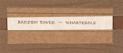 Edward Tucker (1825-1909) Watercolour Painting - Barden Tower Wharfedale Yorkshire