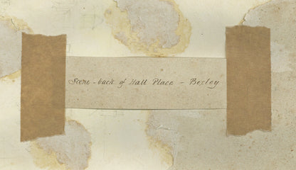 William Hubbard (1804-1870) - Watercolour Painting - Back Of Hall Place Bexley